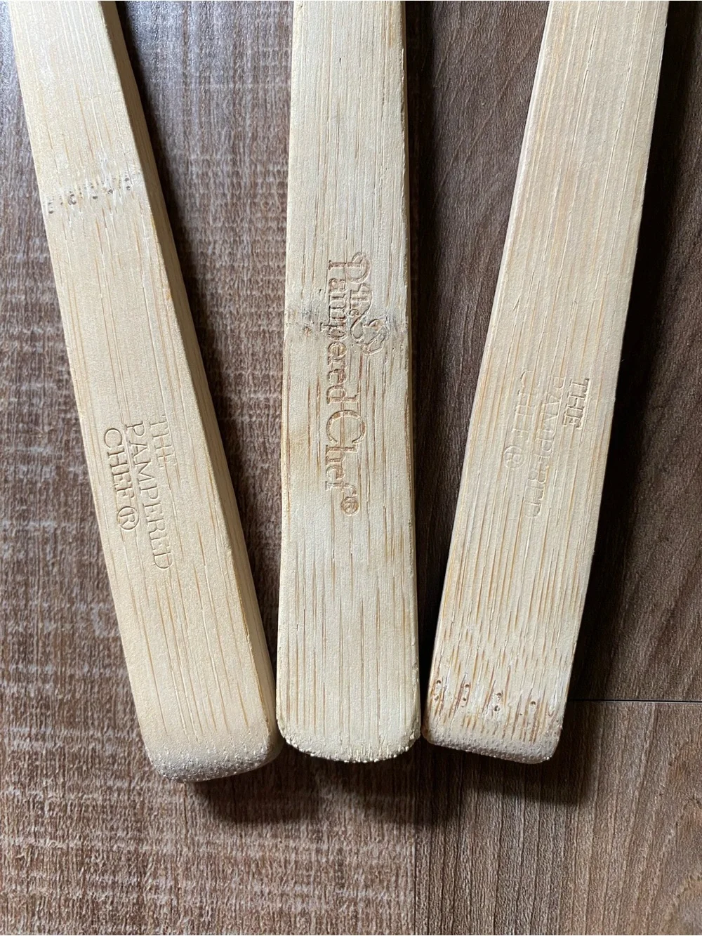 The Pampered Chef three bamboo